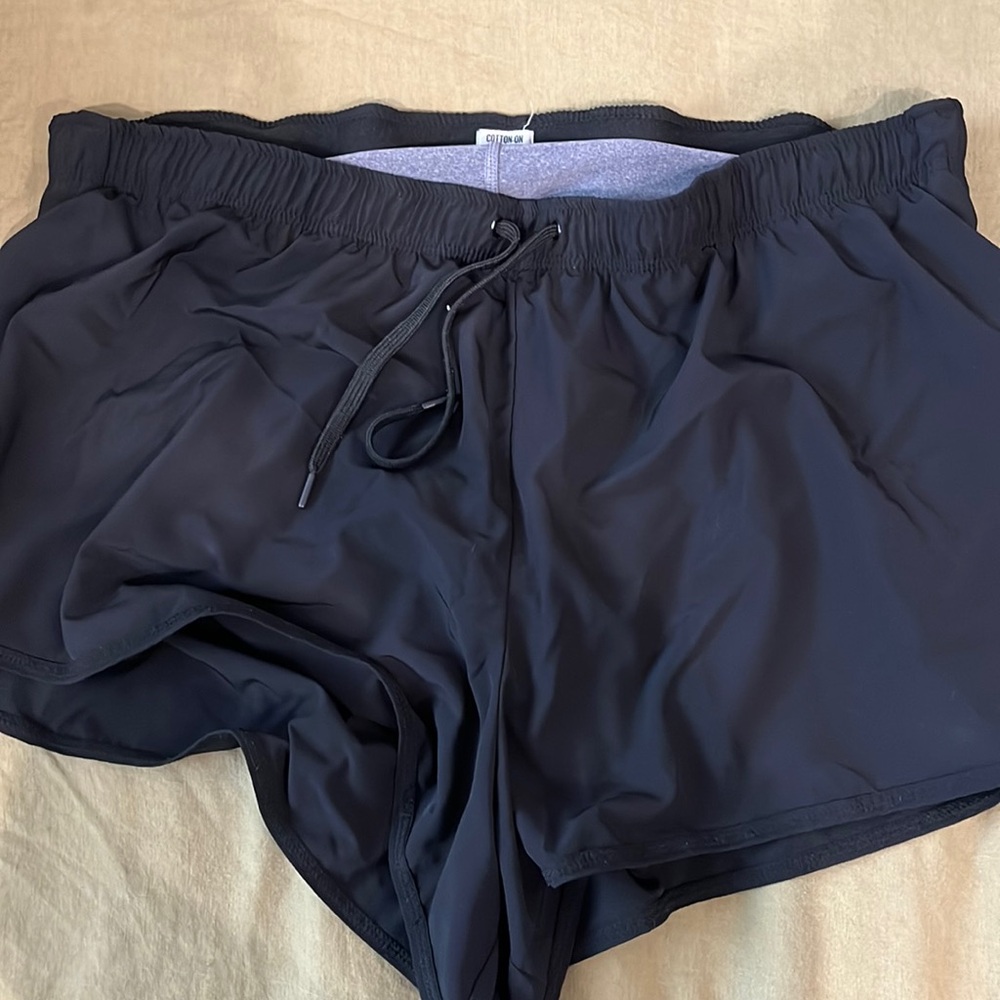 Cotton on lined shorts